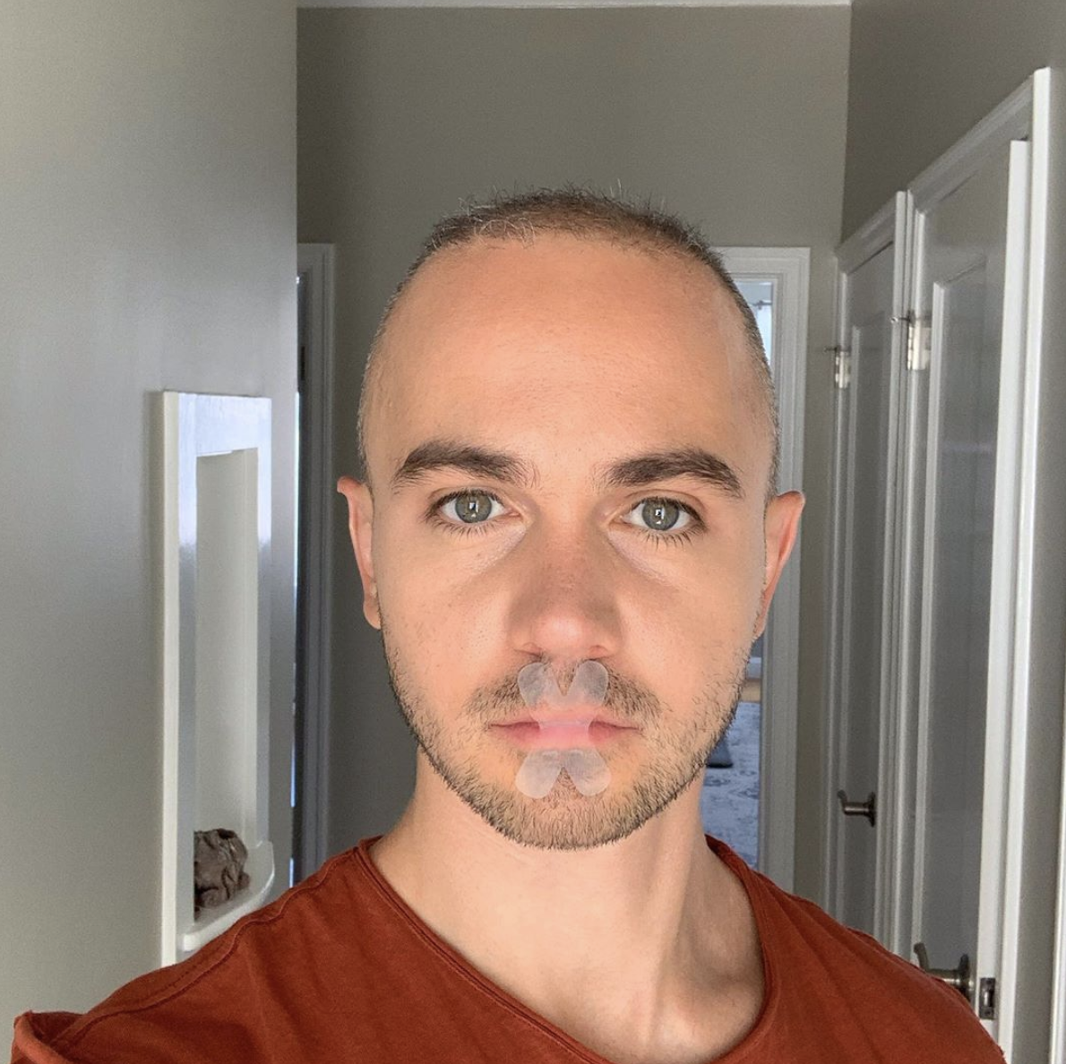 I use mouth tape when I sleep. Nasal breathing has been shown to lead to 4x higher levels of NO compared to oral breathing